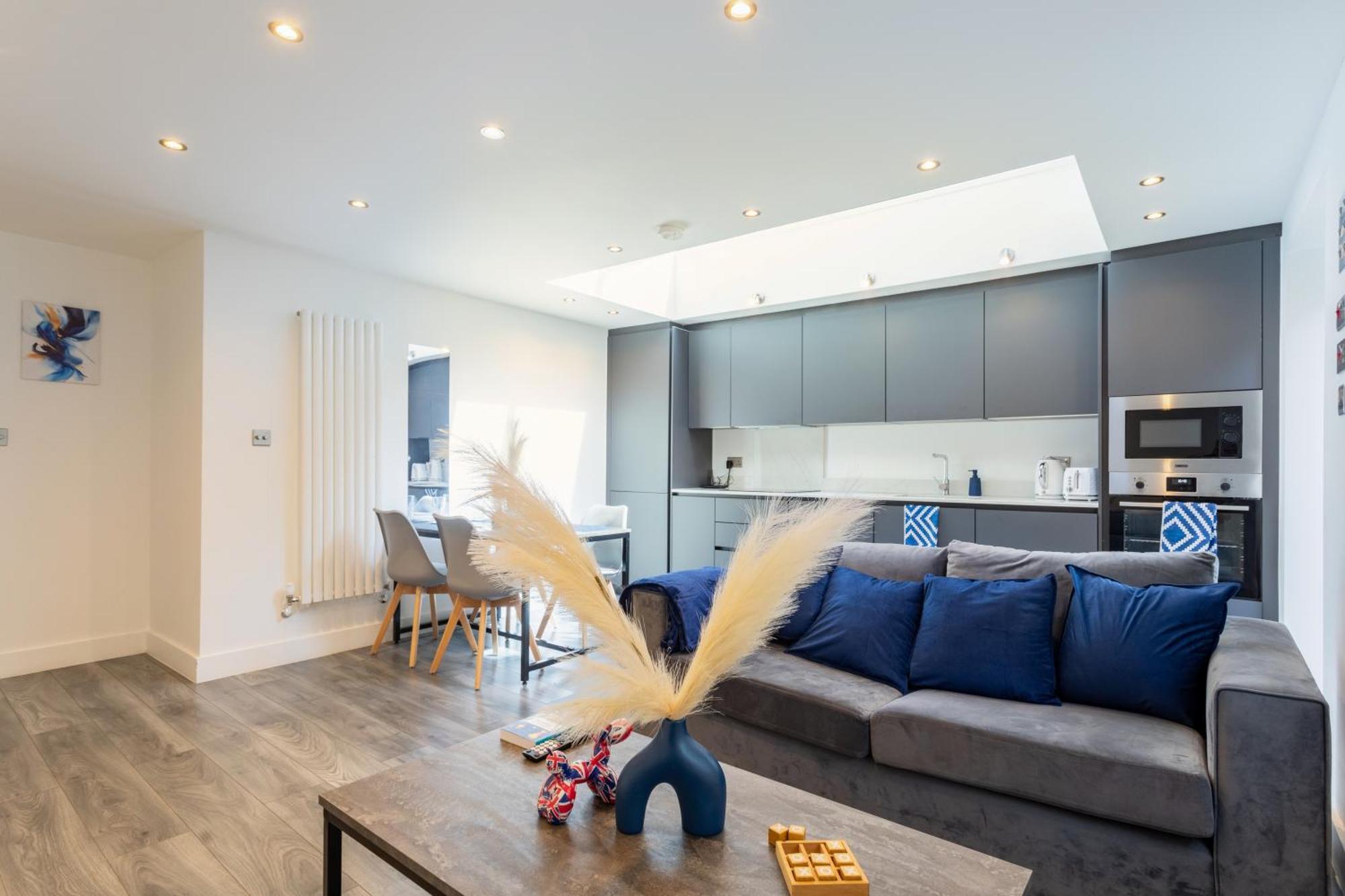 伦敦Stylish 2-Bed Flat In The Heart Of West Hampstead公寓 外观 照片